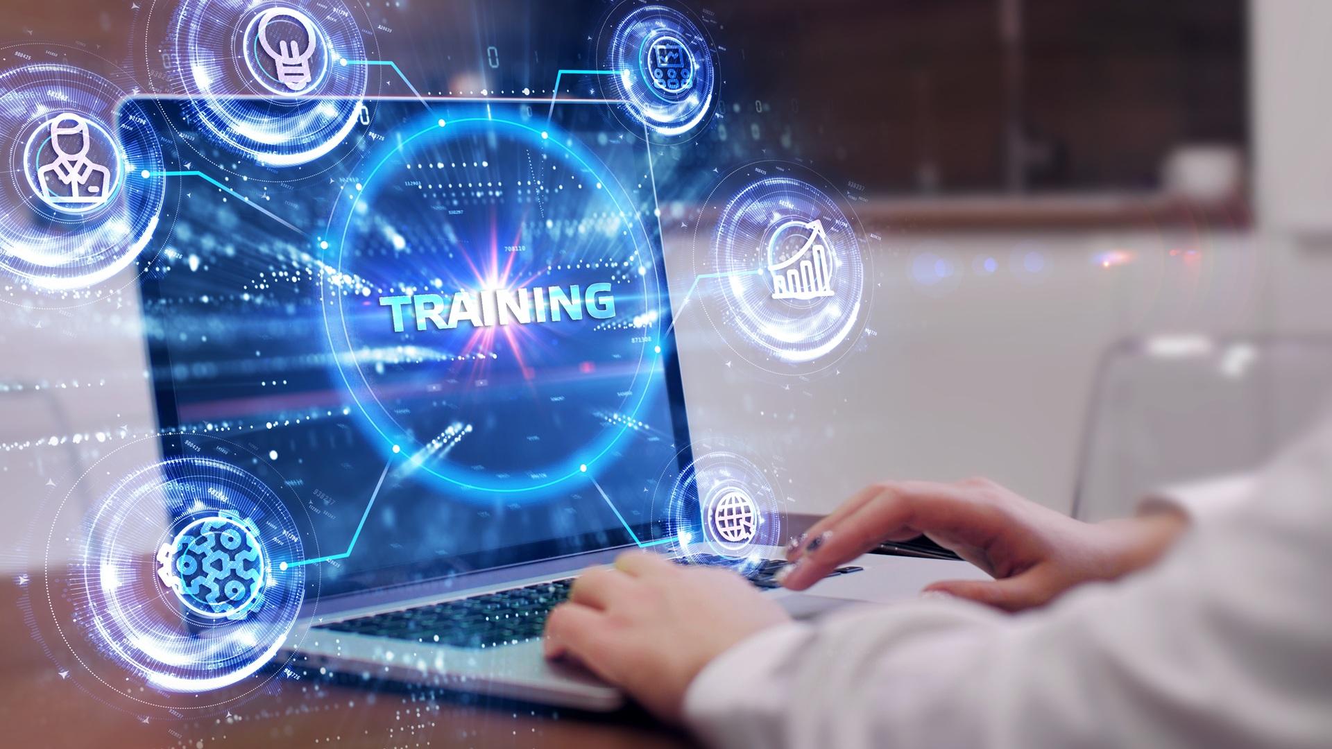 E-Learning Hygiene mit interaktivem Training am Laptop