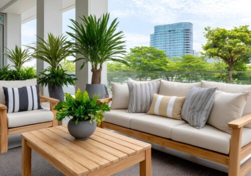 Pflegeleichte Lösungen für Balkon- und Terrassenkübel